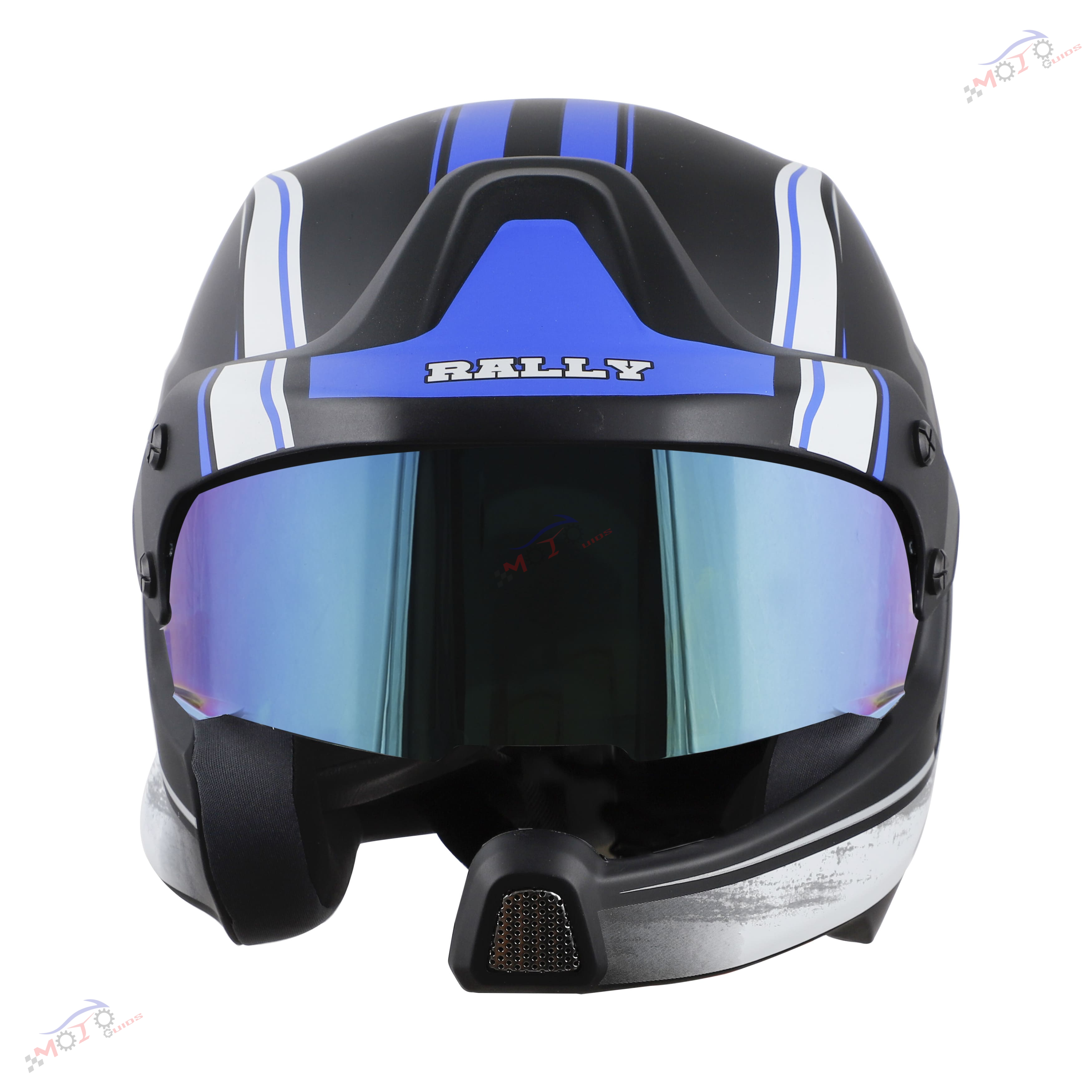 SB-51 RALLY RUT( FITTED WITH CLEAR VISOR EXTRA CHROME RAINBOW VISOR FREE)